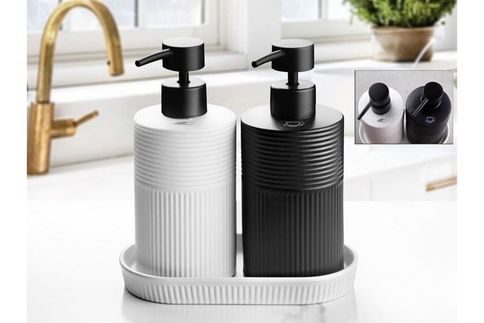 STONEWARE 2Lİ SIVI SABUNLUK resmi