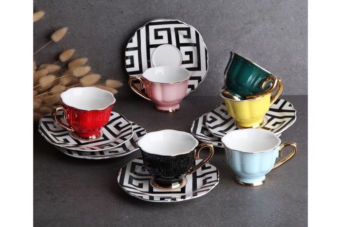 PORSELEN KAHVE TAKIMI resmi