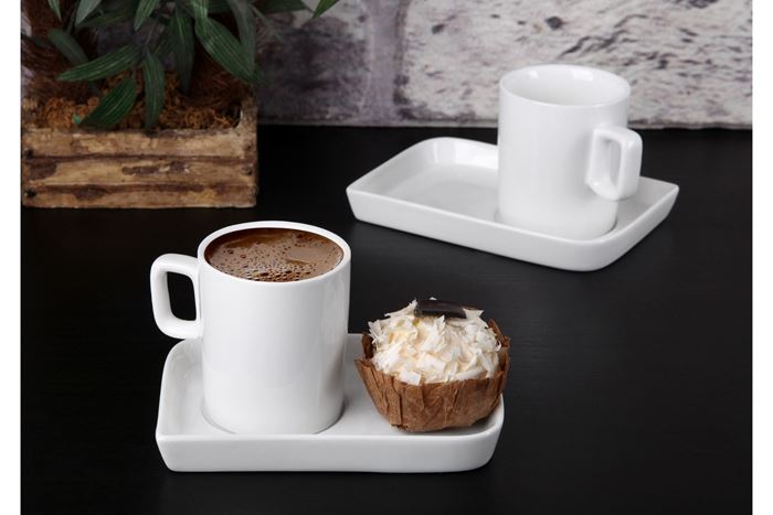 PORSELEN KAHVE 2 Lİ resmi