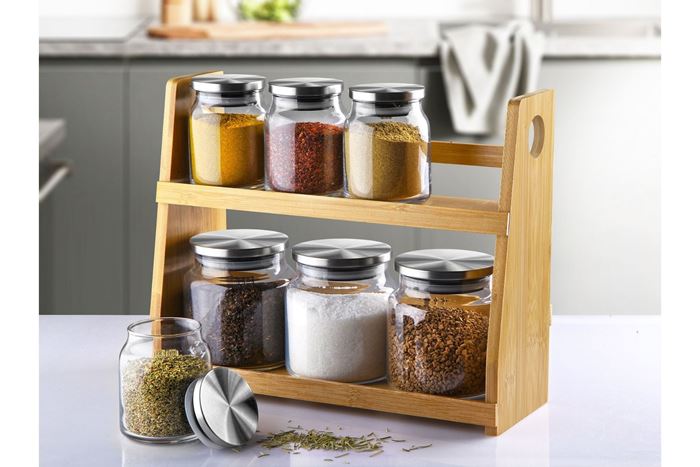 ÇELİK KAPAK 8 PARÇA BAHARAT TAKIMI resmi