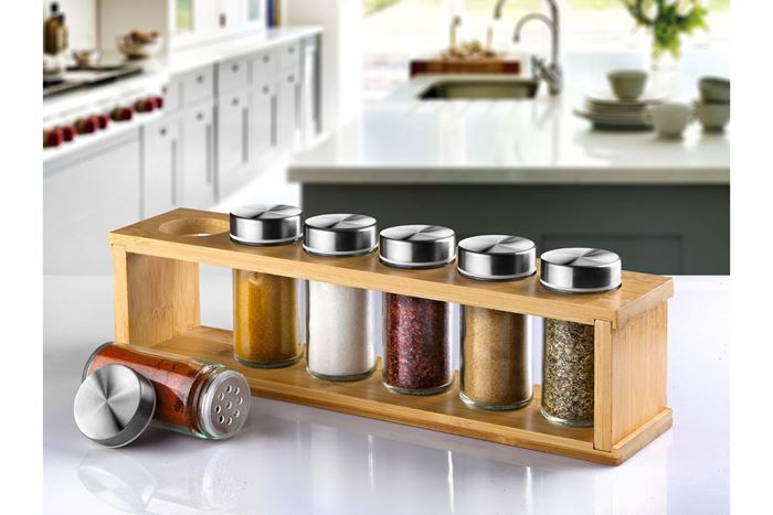 ÇELİK KAPAK 7 PARÇA BAHARAT TAKIMI resmi