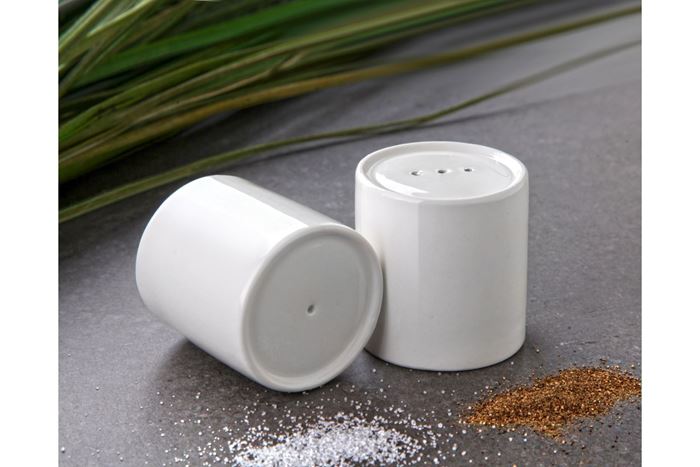 2Lİ PORSELEN TUZLUK 5,5X6 CM resmi