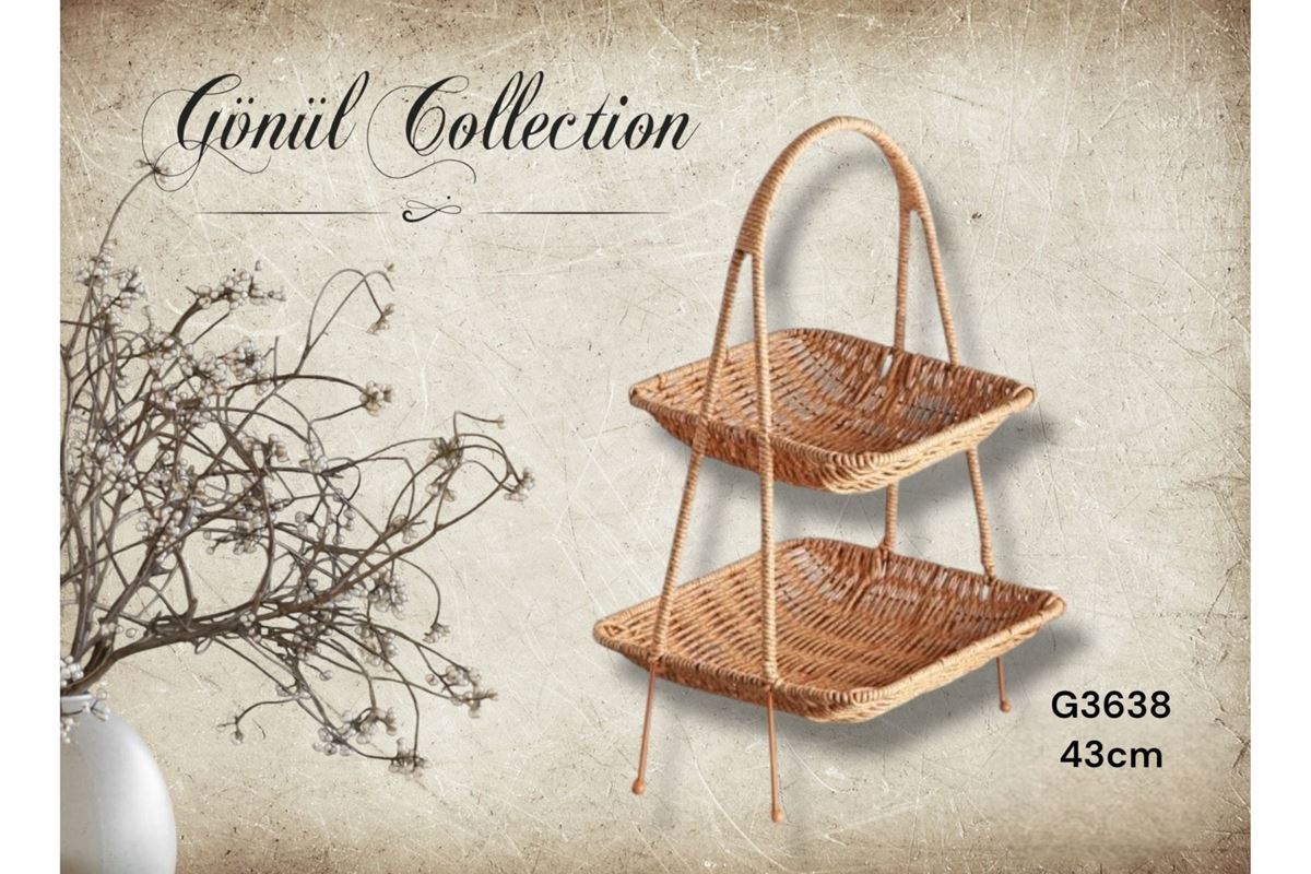 İKİ KATLI SEPET resmi