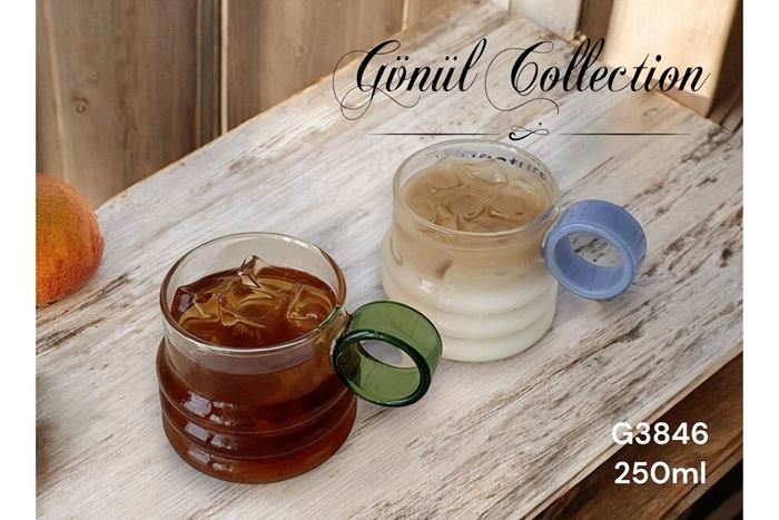 BOROSİLİKAT KUPA 250ML resmi