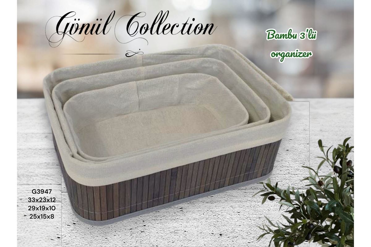 BAMBU 3LÜ ORGANİZER resmi