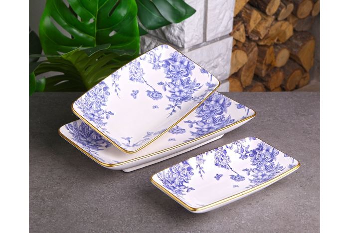 SPRING TIME 3LÜ KAYIK TABAK resmi