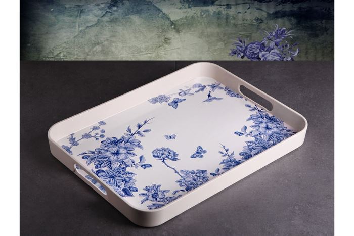 MELAMİN BÜYÜK TEPSİ SPRING TIME (33X44) resmi