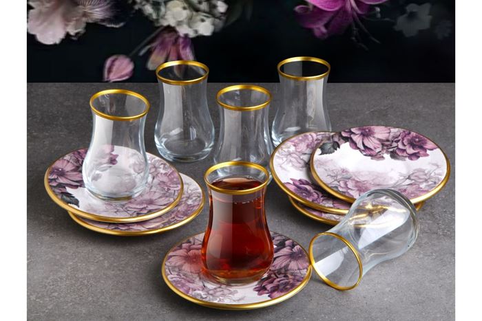 PURPLE ÇAY SETİ resmi