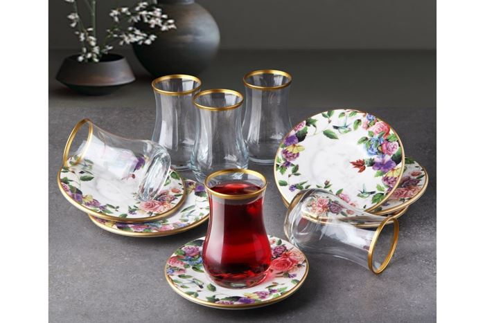 FLORE ÇAY SETİ resmi