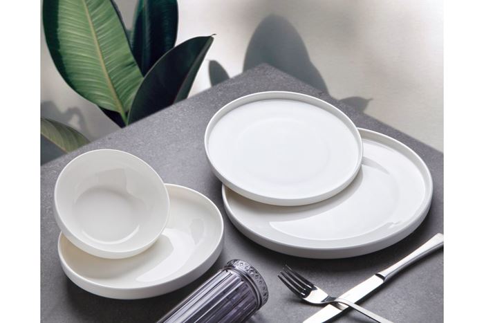 24 PARÇA SADE YEMEK TAKIMI resmi