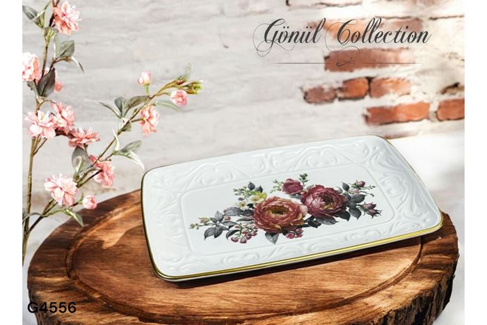 AMELIE SERAMİK ORDÖVR TABAĞI resmi