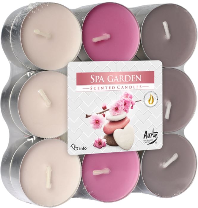 18Lİ KOKULU TEALIGHT MUM SPA GARDEN K:6 resmi