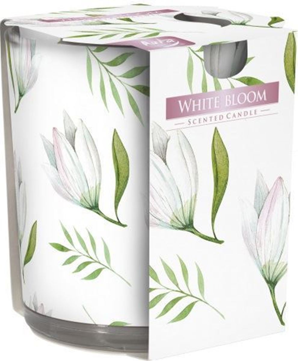 BARDAK MUM TEKLİ KUTULU WHITE BLOOM K:6 resmi