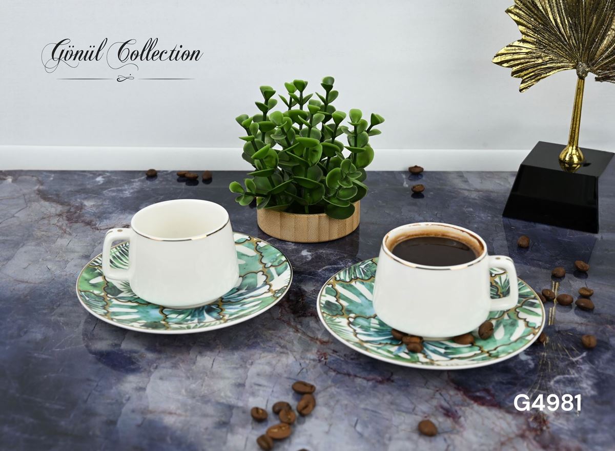 PORSELEN 2Lİ KAHVE SETİ K:16 resmi