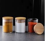 BOROSILICATE CAM KAVANOZ 5,5X7CM 120ML resmi