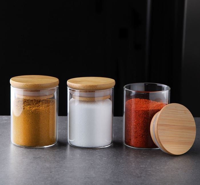 BOROSILICATE CAM KAVANOZ 5,5X7CM 120ML resmi