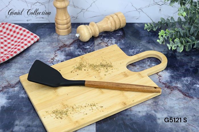 SİLİKON SPATULA SİYAH resmi