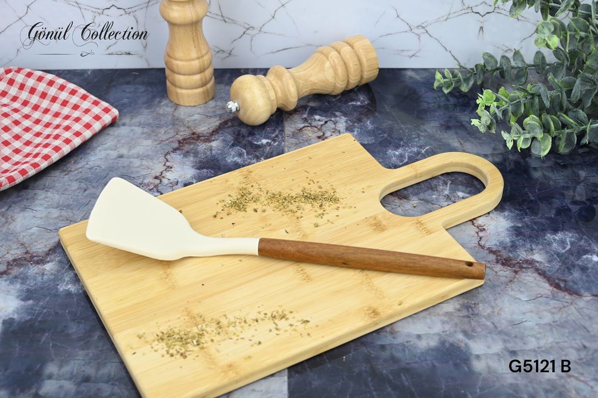 SİLİKON SPATULA BEYAZ resmi