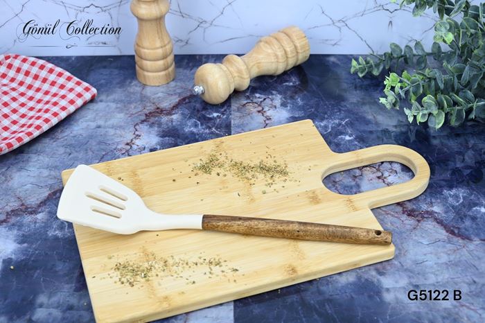 SİLİKON SPATULA BEYAZ resmi