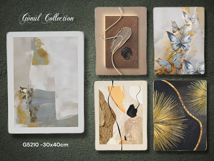 DEKORATİF RESİMLİ TABLO 30X40CM resmi