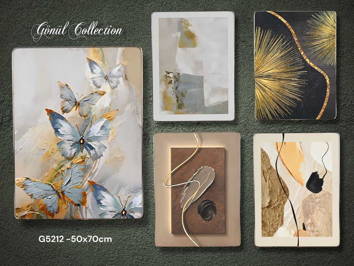 DEKORATİF RESİMLİ TABLO 50X70 resmi