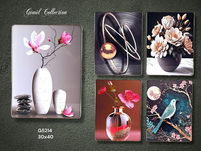 DEKORATİF RESİMLİ TABLO 30X40CM resmi