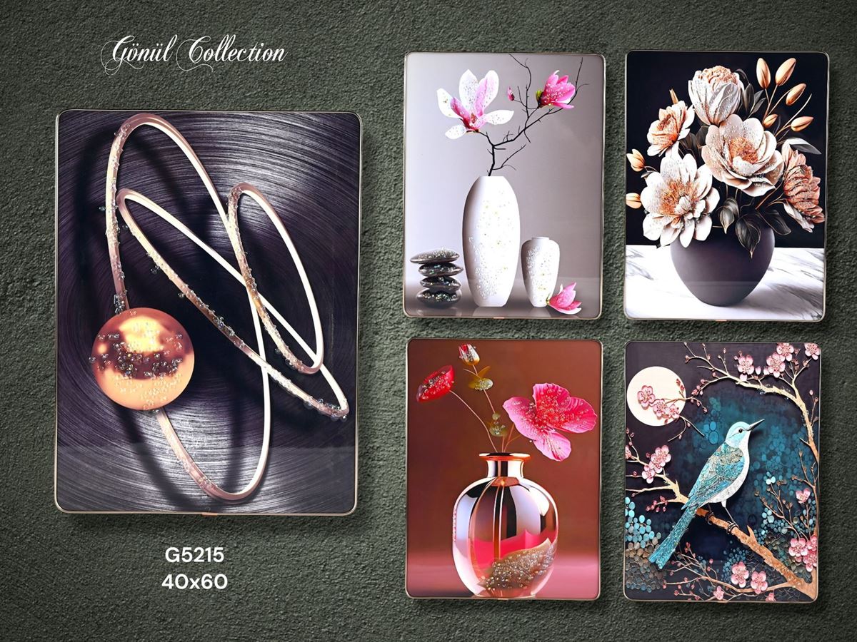 DEKORATİF RESİMLİ TABLO 40X60CM resmi