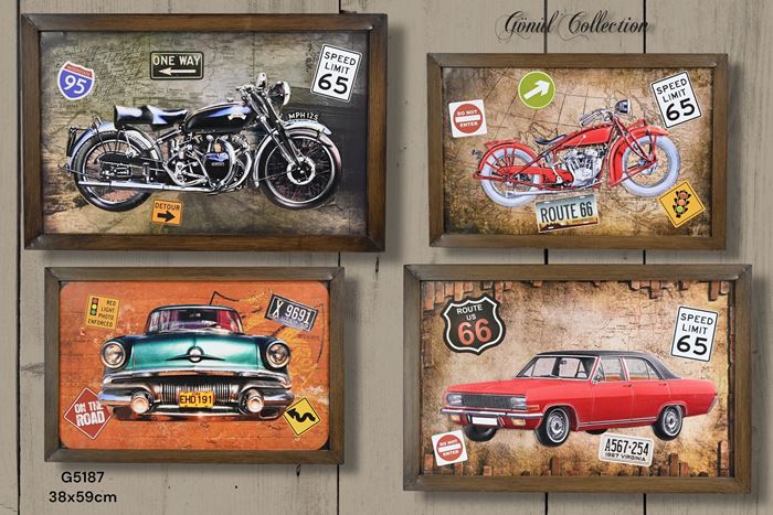 METAL DUVAR SÜSÜ resmi