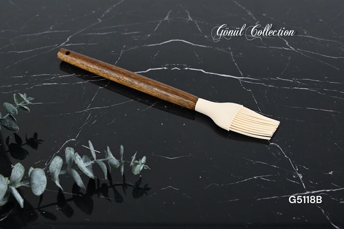 SİLİKON FIRÇA BEYAZ resmi