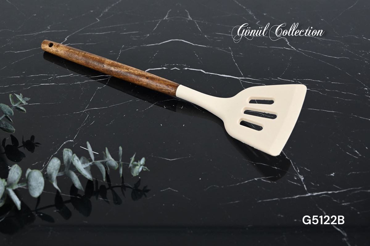 SİLİKON SPATULA BEYAZ resmi