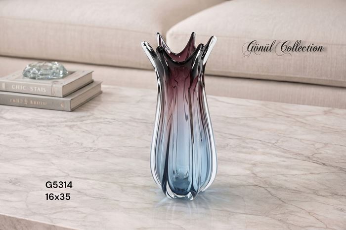 DEKORATİF CAM EŞYA 16X35 resmi