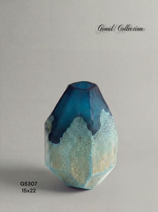 DEKORATİF CAM EŞYA 15X22 resmi