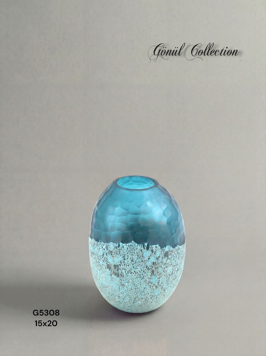 DEKORATİF CAM EŞYA 15X20 resmi