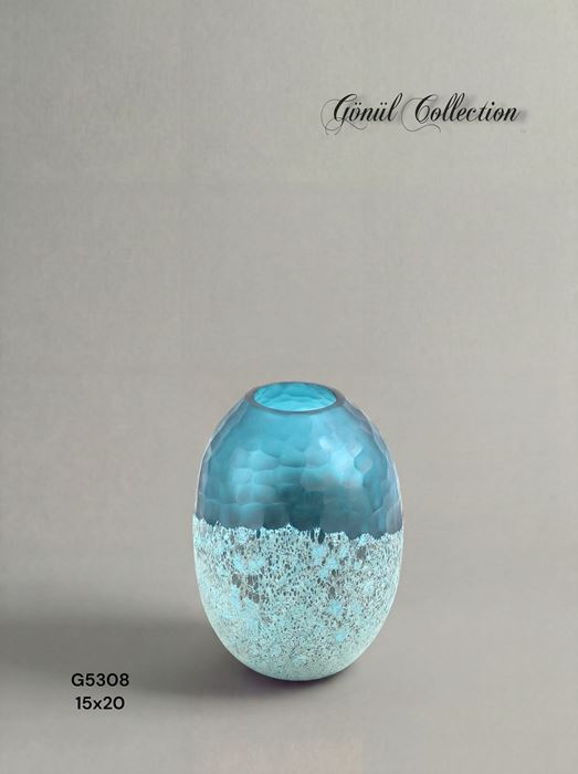 DEKORATİF CAM EŞYA 15X20 resmi