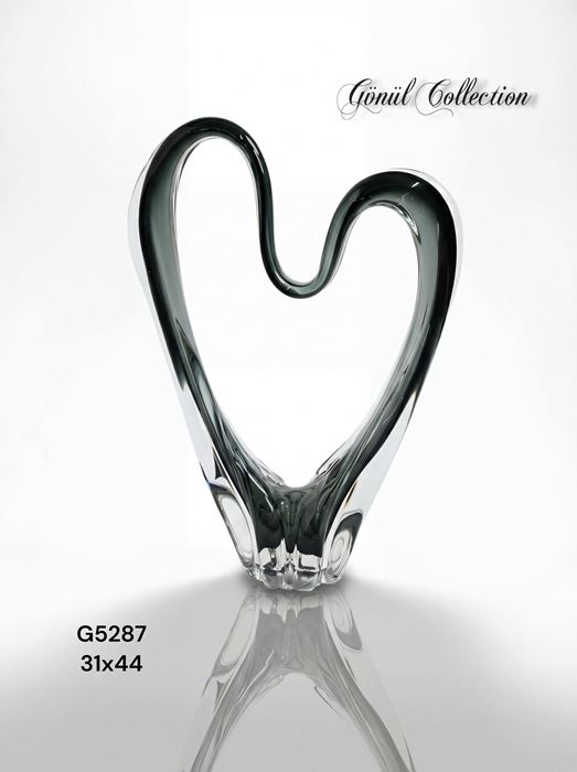 DEKORATİF CAM EŞYA 31X44 resmi