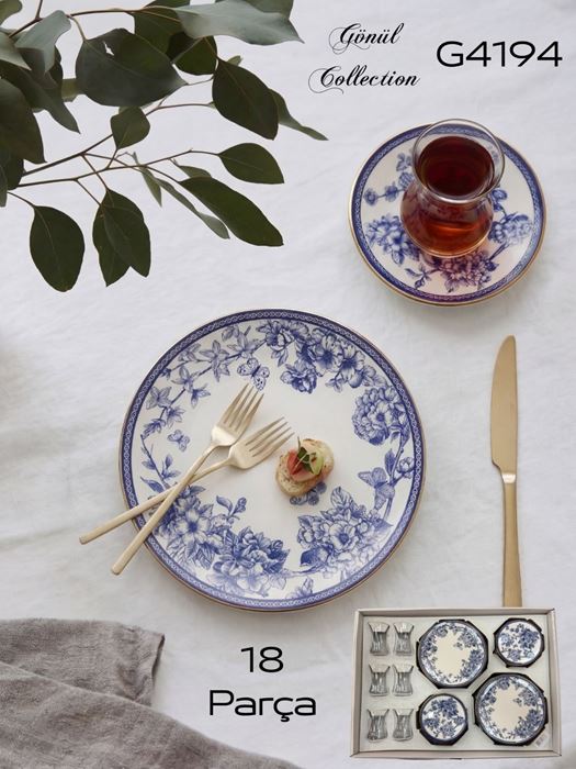 SPRİNG ÇAY & PASTA SETİ resmi