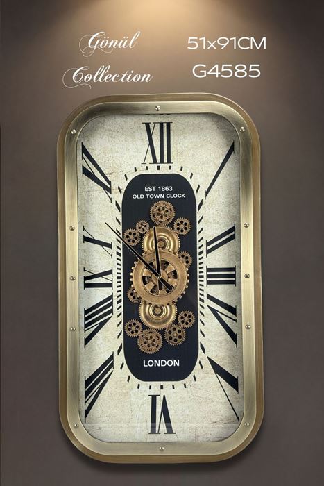 DUVAR SAATİ 51X91 CM resmi