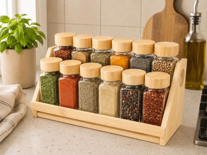 BAMBU 12Lİ BAHARATLIK K:6 resmi