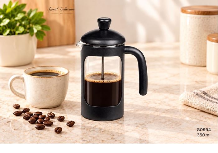 BOROSILIKAT FRENCH PRESS 350ml resmi