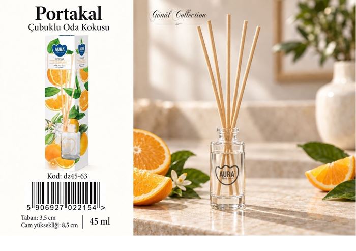 ÇUBUKLU ODA KOKUSU PORTAKAL resmi